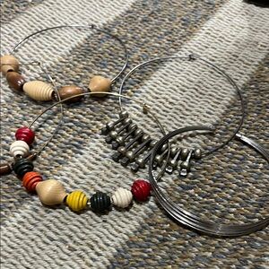 Vintage metal necklaces